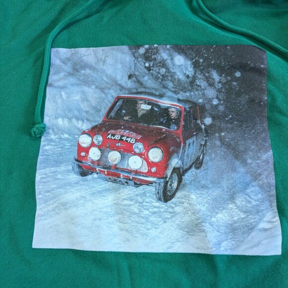 BMW Mini Cooper Limited Edition Richard Klein Green Hoodie Sz XL 688/1000  Super - Picture 3 of 10